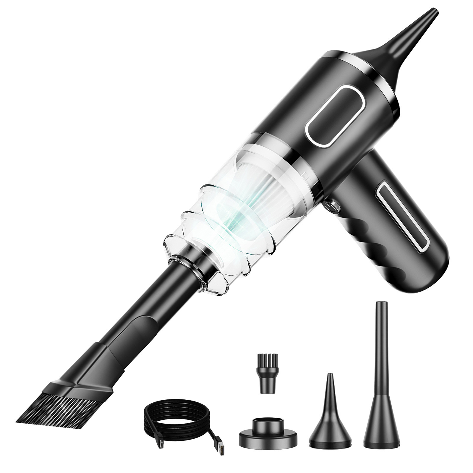 Bdday Car Mounted Blowing And Suction Two In One Vacuum Cleaner Home Computer Vacuum Cleaner Mini Wireless Collector Outdoor Purpose Inflatable